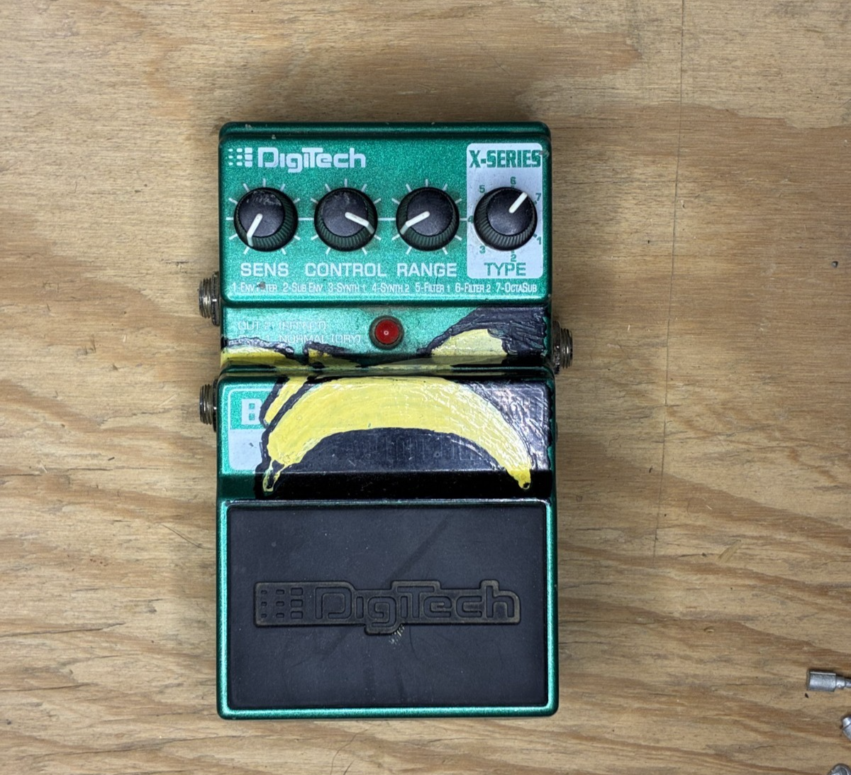 ベース Digitech BASS SYNTH WAH ENVELOPE FILTER DigiTech Bass Synth Wah Envelope Filter Bass Effects Pedal X