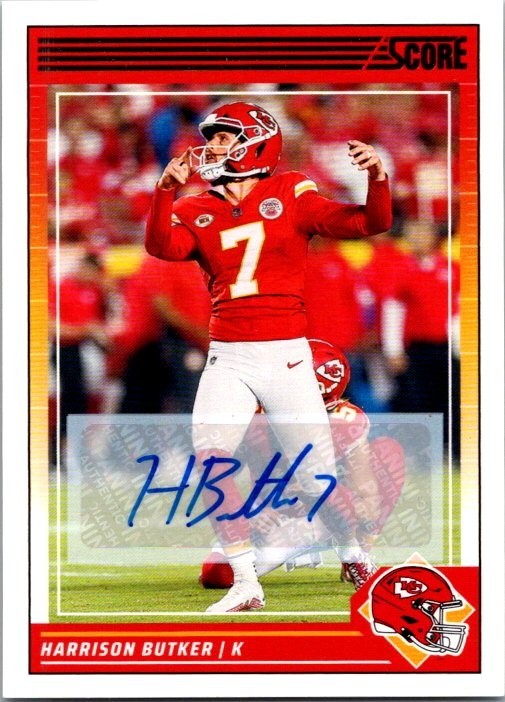 2024 SCORE VETERAN AUTOGRAPH #140 HARRISON BUTKER (A)