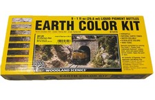 Woodland Scenics Earth Color Kit C1215 Erdfarben Set Modellbau Gelände H0 Neu