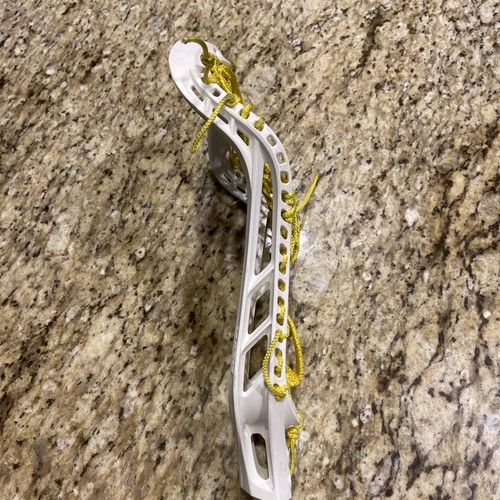 Set Of 2 Brine Edge Pro + Plus Woman’s Lacrosse White Yellow String Strung - Picture 9 of 17