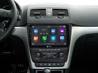 Autoradio Dab+ Apple Carplay Wireless FüR Skoda Yeti 5L 10 Zoll Bluetooth USB