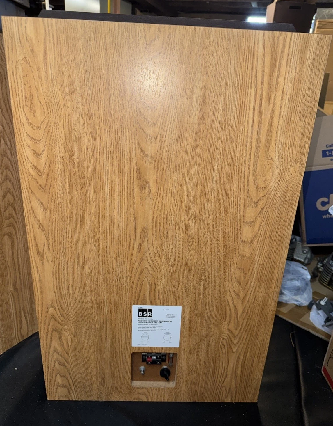 Vintage 1980s BSR Model DR-1550L Five-Way Acoustic Suspension Loudspeaker System - product detail image 11