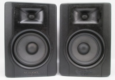 PAIR of M-Audio BX5 D3 Active Powered Studio Monitors 2-Way Speakers BX5D3 #1209