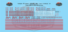 UP Union Pacific GP/SD We Can handle it N 1:1...