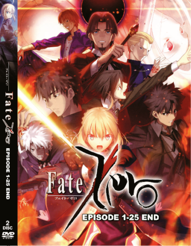 Fate / Zero Season 1-2 Episode 1-25 Japanese Anime DVD English Dub Free Ship - Picture 1 of 7