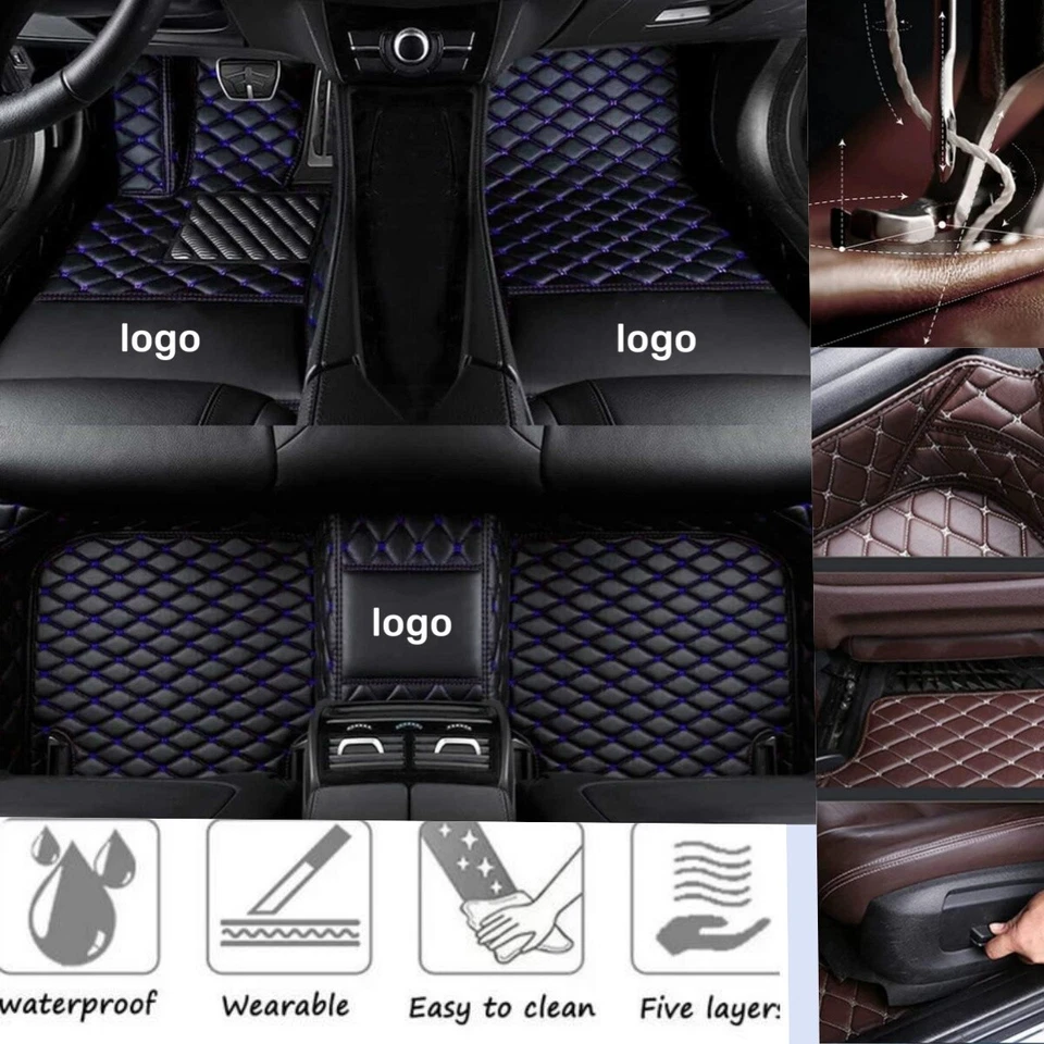 Alfombrillas de coche personalizadas impermeables para todo tipo de clima INFINITI Q40 Q50 Q60 Q70L Foto 3 de 4