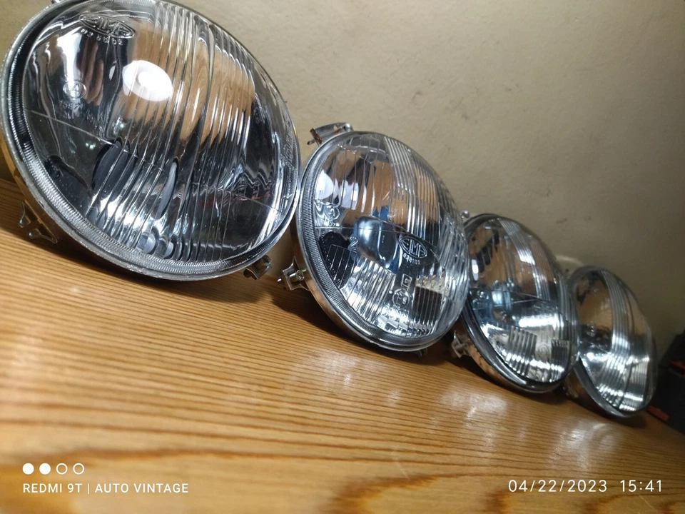 Faros delanteros Fiat 850 T 1300 1500 ELMA Foto 4 de 4