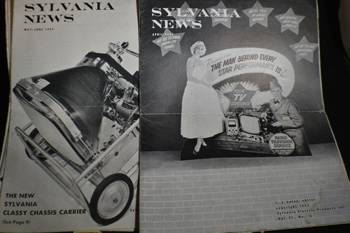 1954 7 Issues Sylvania News *RADIO & TELEVISION SERVICE* - Picture 3 of 10