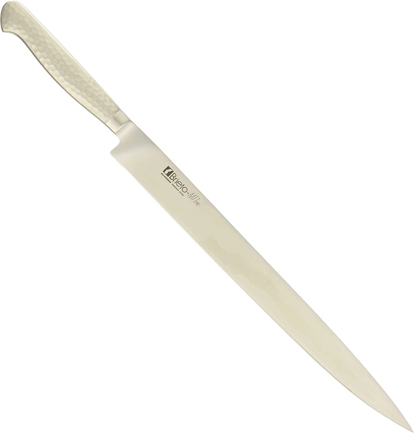 Kataoka Brieto M11 Pro narrow Slicer knife M117 26cm ABL332 Silver