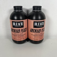 2 x BLEACH LONDON Awkward Peach Super Cool Hair Colour 150ml