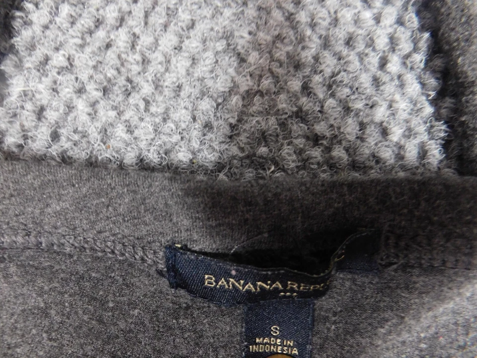 Legging Banana Republic Mujer Pequeño Gris Elástico Foto 4 de 4