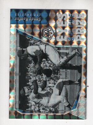 2021 Panini Mosaic Sandy Koufax #EOP4 Eyes on the Prize Mosaic Prizm