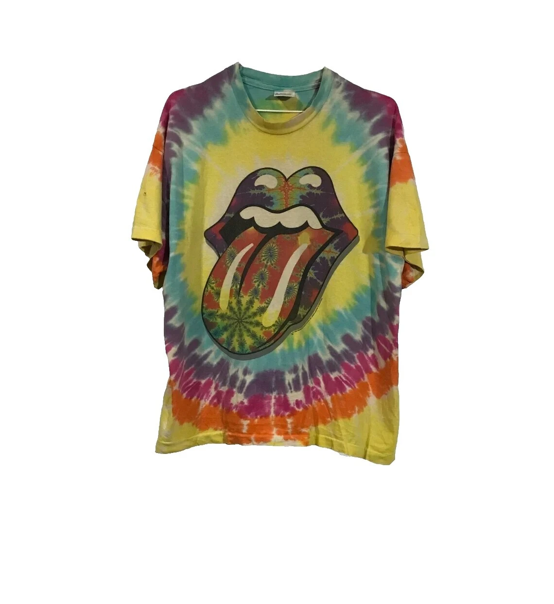 Camisetas Vintage psicodélico de algodón para hombres