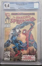 The Amazing Spider-Man #375 CGC 9.4  (Marvel Comics March 1993)Holo-Grafx Cover
