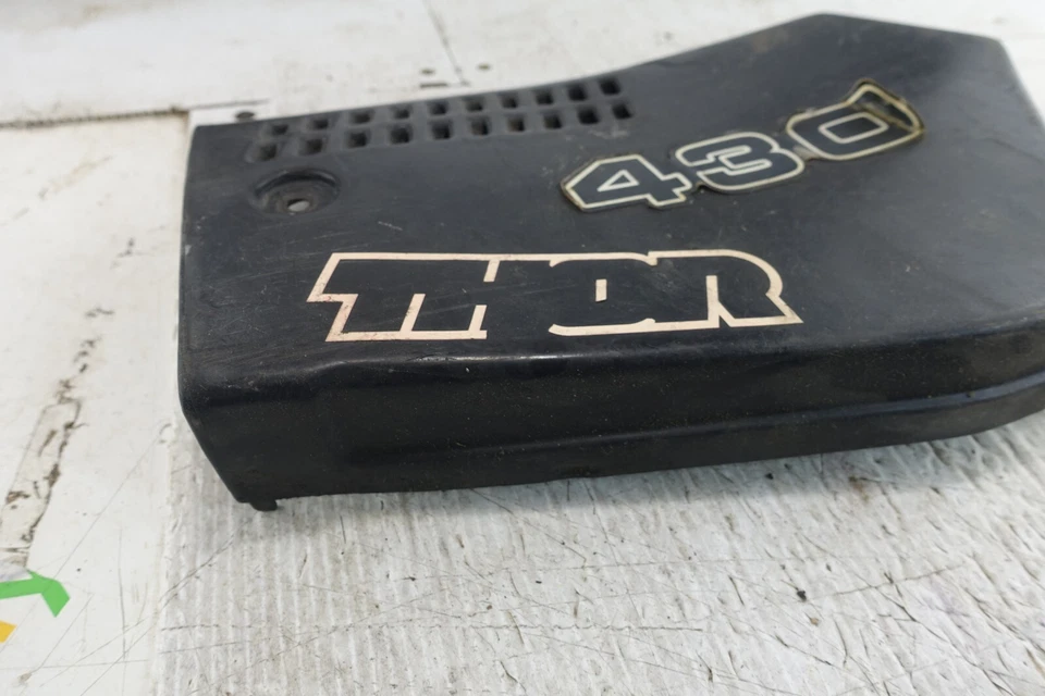 Cubierta de caja de aire Husqvarna 250 430 500 1987-88 pieza usada P/N 15-15-044-01 Foto 3 de 4
