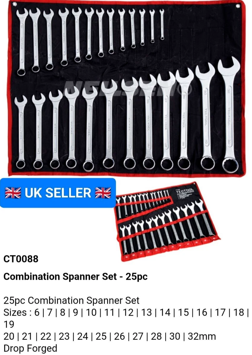 Tectool spanner set deals