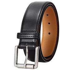 Men Belt Leather Belt for Men Dress Belt Golf Belt 1.5”  Leather Jeans Belt