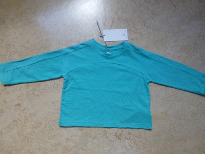 Kl.Mädshirt,.Sweatshirt / T-Shirt 1/1 Arm Gr.80 bellybutton