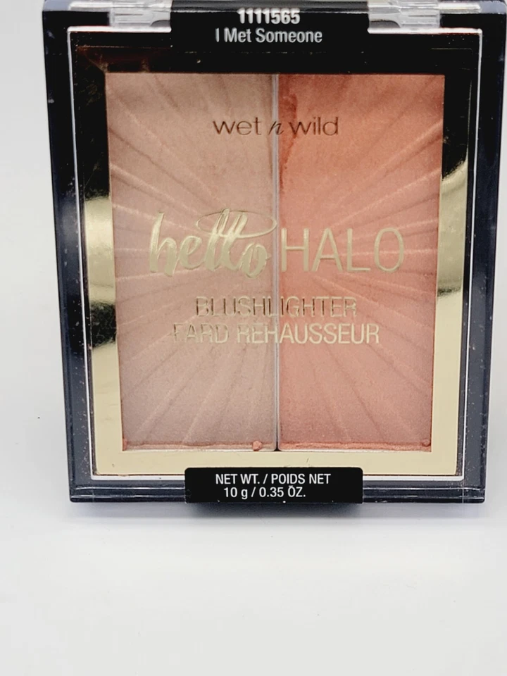 Wet N Wild MegaGlo Hello Halo Blush and Highlighter I Met Someone - Image 2 of 3