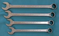 Challenger 12pt. Combination Wrenches 4-pc Collection 1316 To 1 1950s-60s