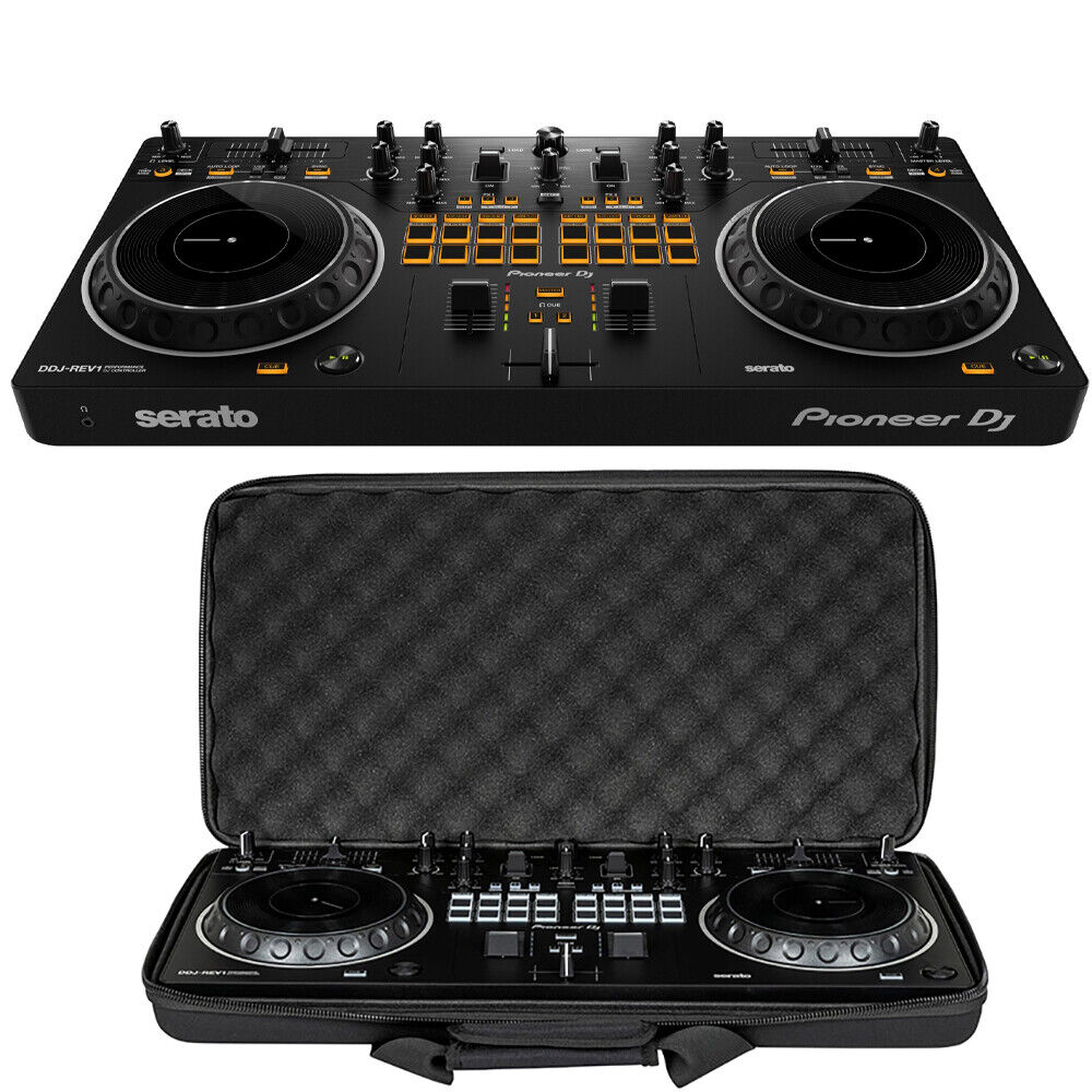 Pioneer DJ DDJ-REV1 2-Deck Serato DJ Lite Controller w Pioneer DJ DDJ-REV1 2-Deck Serato DJ Lite Controller w