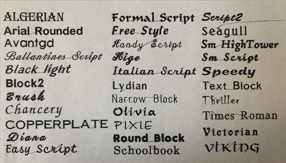 Personalised Christmas Stocking Custom Embroidered Name Text Gifts Embroidery - image 3 of 4