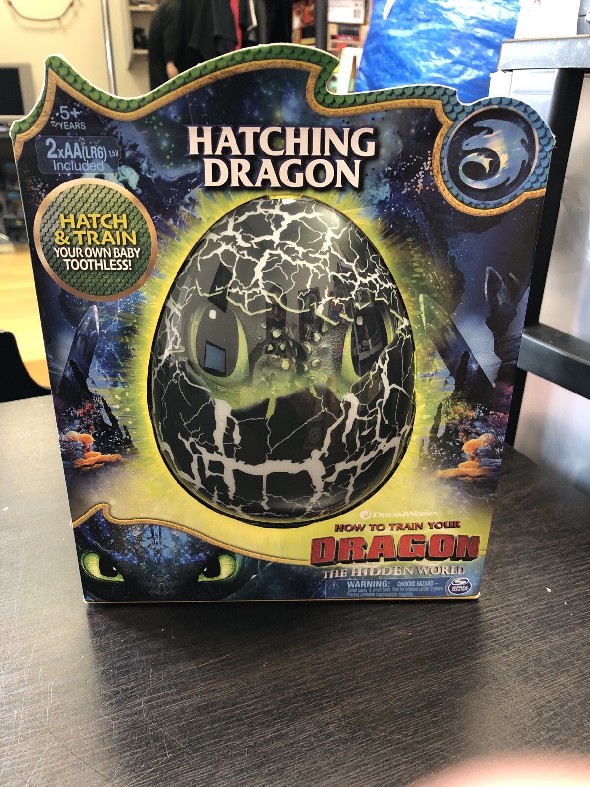 interactive hatching toothless