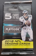 2018 Panini Playbook Football 5 Card Blaster Box Pack - See Full Checklist