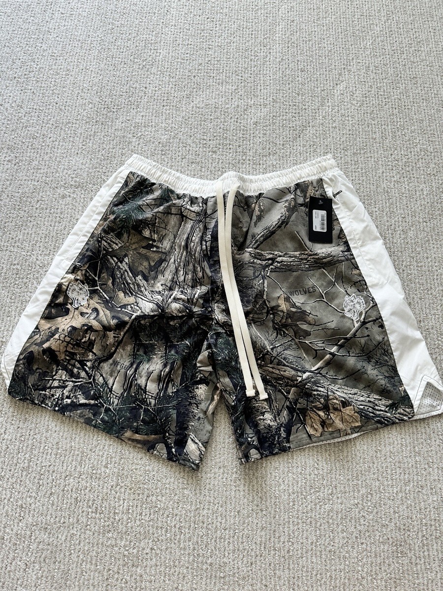 DARC SPORT Small Wolf Head Ali Fasted Shorts Forest Camo LARGE | eBay