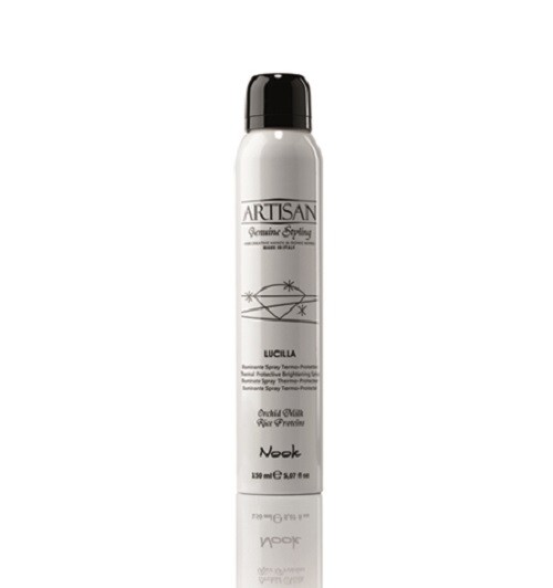 Spray capelli illuminante termo-protettivo professionale Nook Artisan lucilla