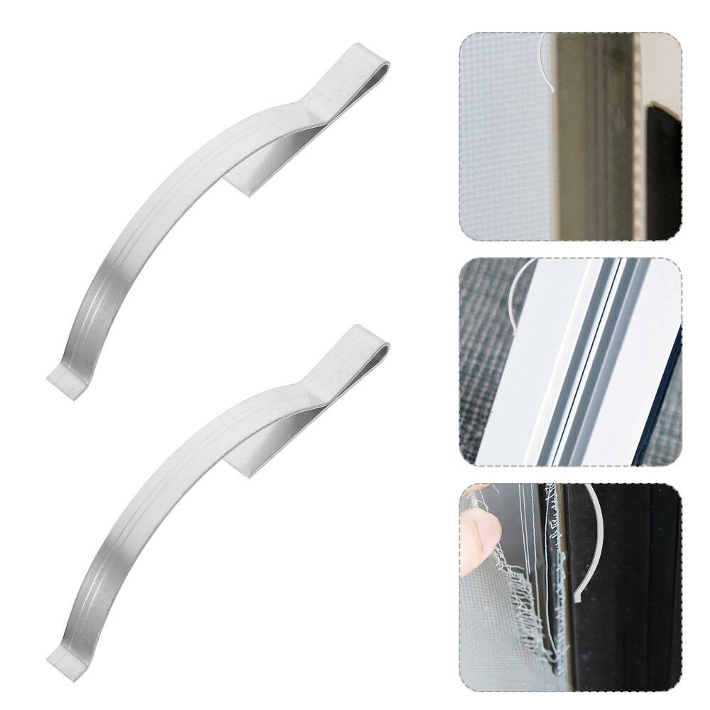 30pcs Window Spring Window Screen Tension Spring Clips Stainless Steel
