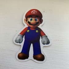 2  Nintendo Vinyl Decal Big Mario Switch Dock 3DS Wii Cup Bottle GBA Car Truck
