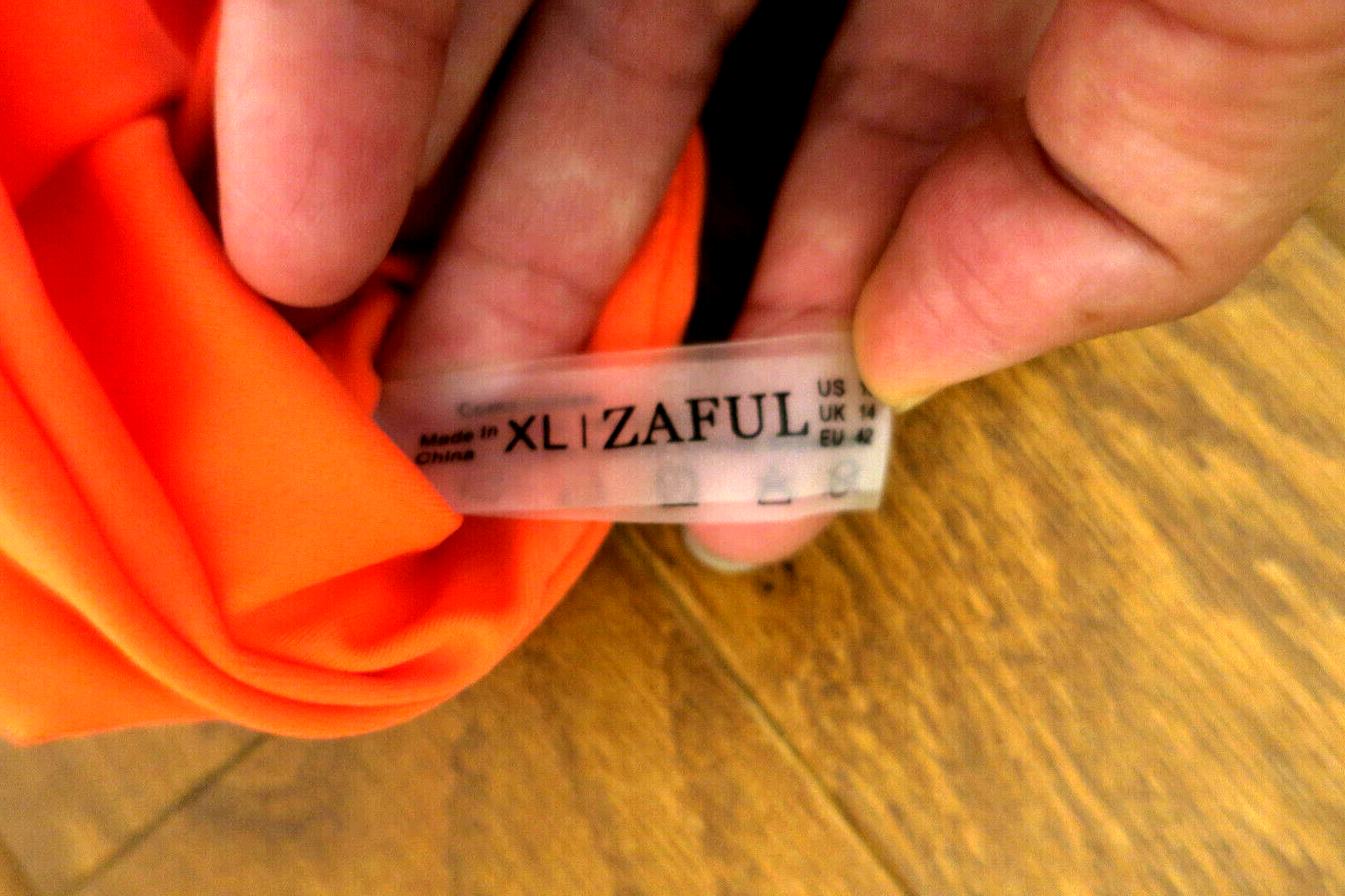 XL ️ ZAFUL ️ Swim suit CHEEKY BIKINI BRIEF BRAZILIAN BOTTOMS SOLID