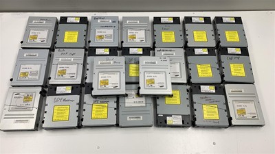 Lot of 23 OEM Original Microsoft Xbox Disc Drives - Damaged/Not Working