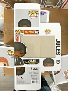 Funko Pop Jules Pulp Fiction #62 Box Replacement | eBay