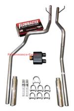 Dual Mandrel Bent Exhaust Flowmaster Super 10 Fits 02-05 Dodge Ram 3.7 4.7 5.9