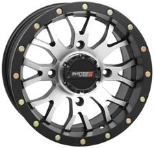 System 3 ST-3 14x7 ATV/UTV Wheel - Machined (4/156) 5+2 [14S3-1056]