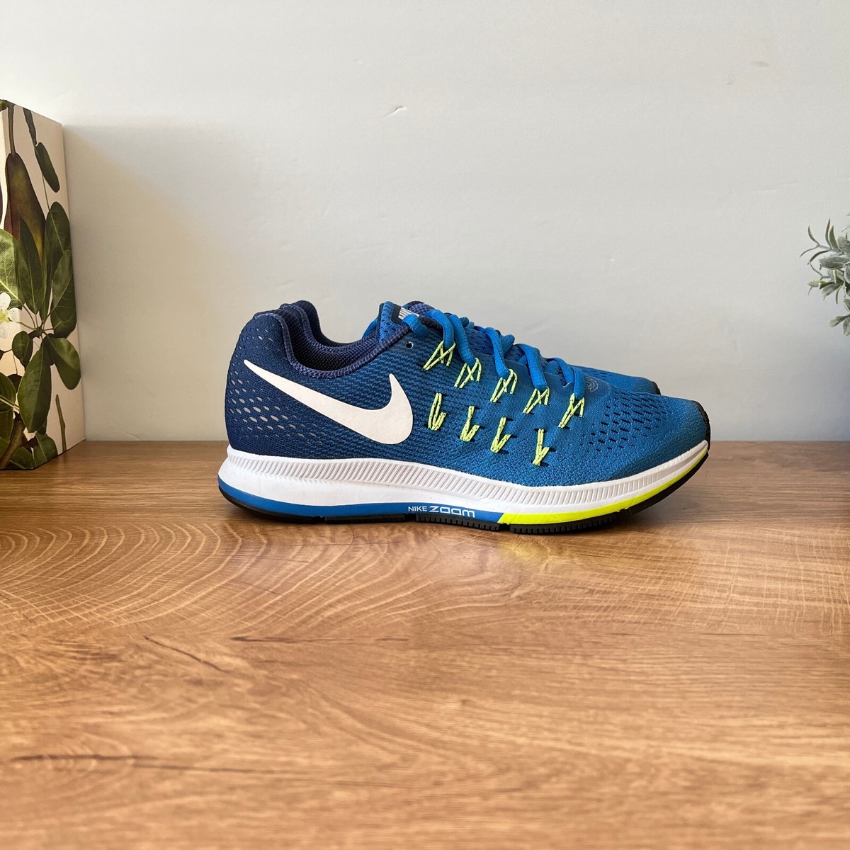 Nike Air Zoom Pegasus 831356-403 Blue Green Running Shoes Women's