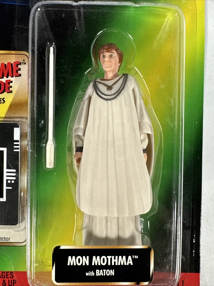 Kenner 1997 | Star Wars POTF | Mon Mathma & Chewbacca | Coll.  1 | Marco Freeze Foto 4 de 4