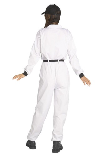 Women's Astronaut Jumpsuit Adult Costume - Picture 2 of 3