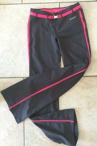 Bebe Sport Pantalones Negro Rosa Active Wear Legging Talla Xs Ebay