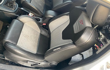 Ford Fiesta 2008-2015 - ST180 1/2 leather Recaro - n/s-passenger front seat 376