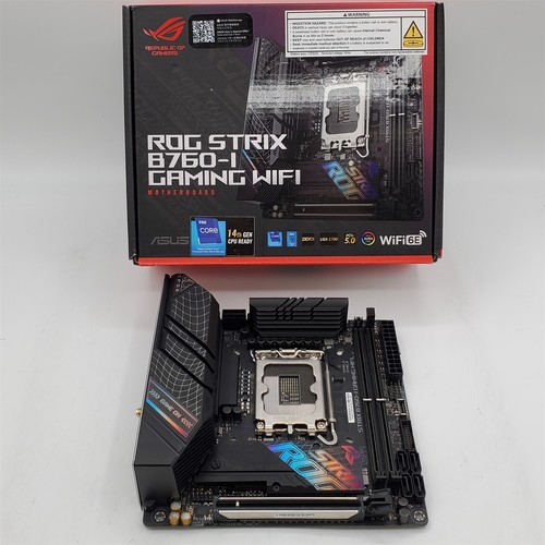 ASUS ROG Strix B760-I Gaming WiFi 6E Intel B760 LGA 1700 mini-ITX -NOT WORKING-
