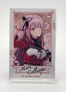 Mori Calliope hololive 7th fes. Ridin' on Dreams Cheki-Style Card Stage 4
