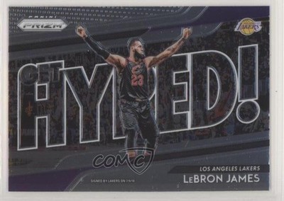 2018-19 Panini Prizm Get Hyped! LeBron James #4 2r7