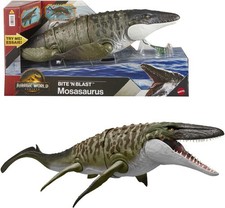 Mattel - Jurassic World: Rebirth Bite 'N Blast Mosasaurus New Toy Figure