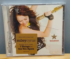 NEW SEALED Breakout by Miley Cyrus (CD, Jul-2008, Hollywood) *Read