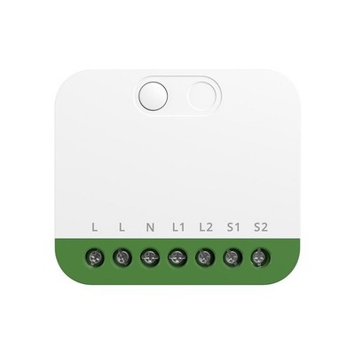 WiFi Smart Switch für MINI Dual Channel 2200W 16A Nennleistung 110 240V 2,4GHz