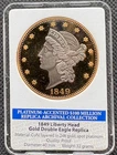 1849 Double Eagle Liberty Head Gold Fantasy Coin