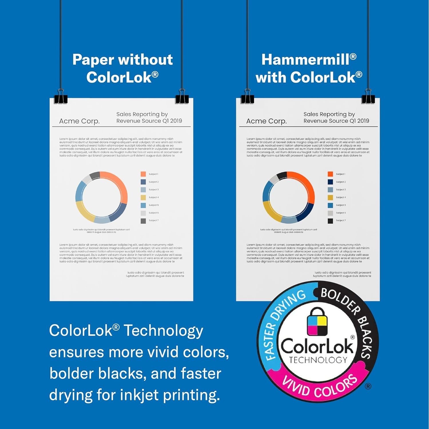 Inkjet & Laser Printer Paper 24 Lb, 2500 Sheets, 97 Brightness, Jam-Free